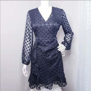 Bar III polka dot dress